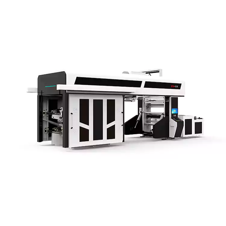 4-8 Farben Flexodruck-Ci-Kunststoff-Flexodruckmaschine